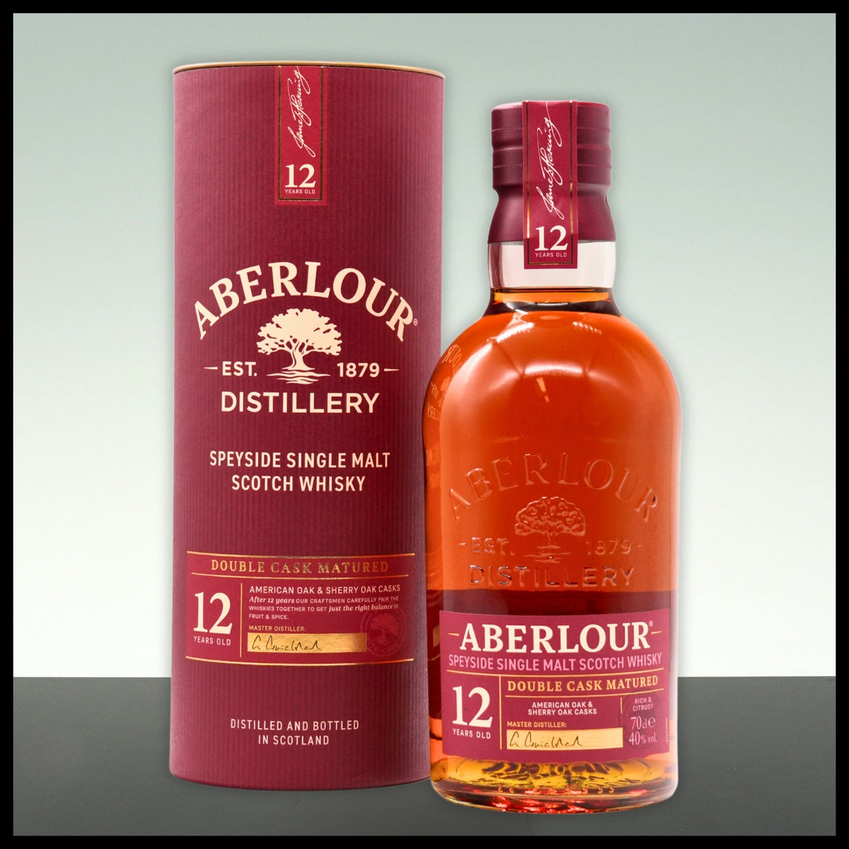 Aberlour 12 YO Double Cask Matured 0,7L - 40% Vol. - Trinklusiv