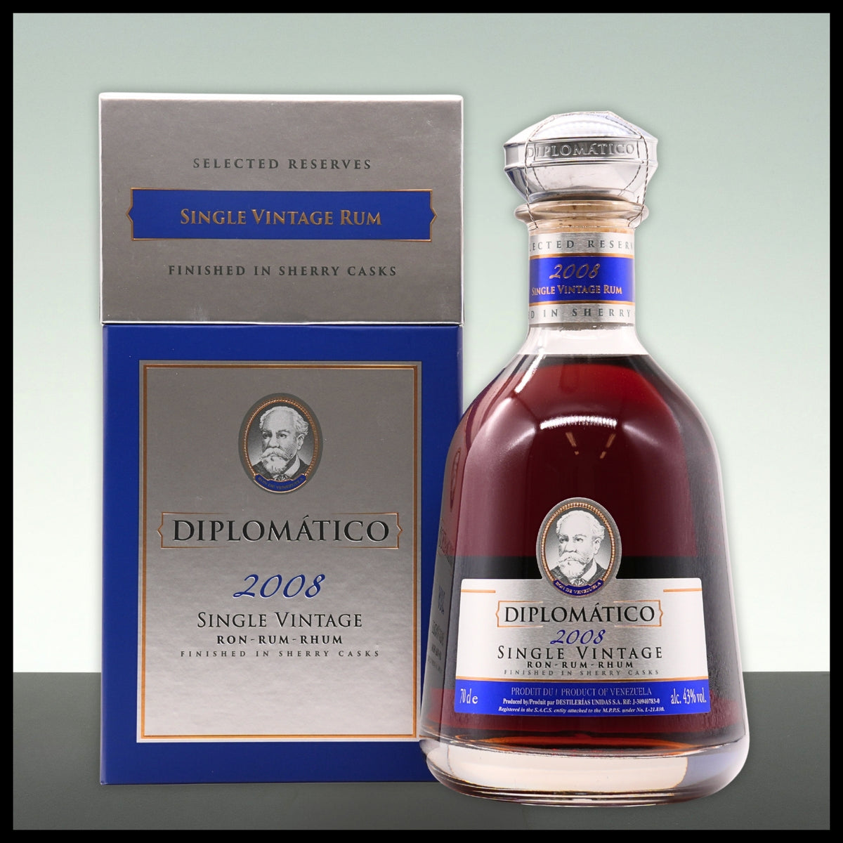 Diplomatico Single Vintage 2008 Rum 0,7L - 43% Vol.