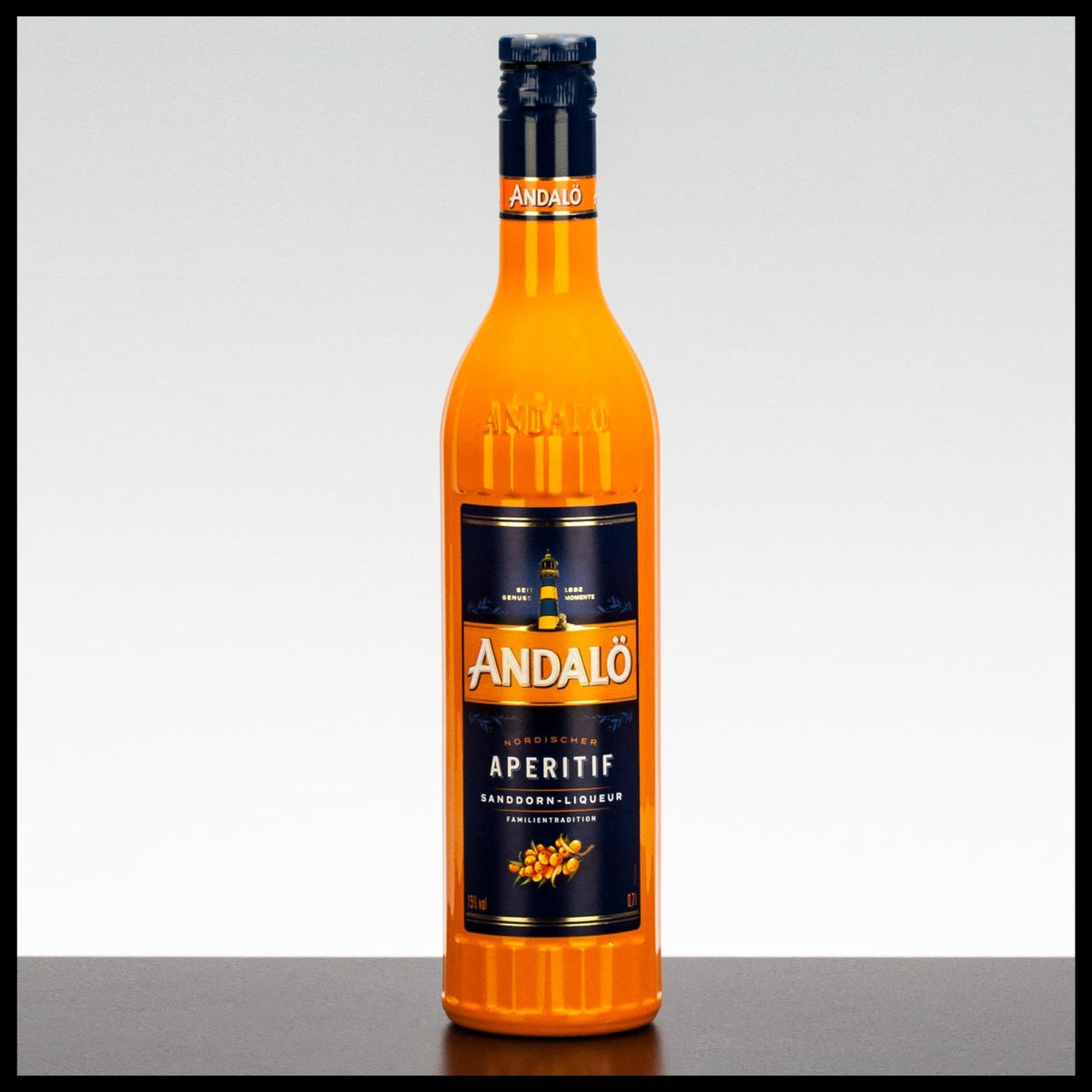 Andalö Original Sanddorn Likör 0,7L - 15% Vol. - Trinklusiv