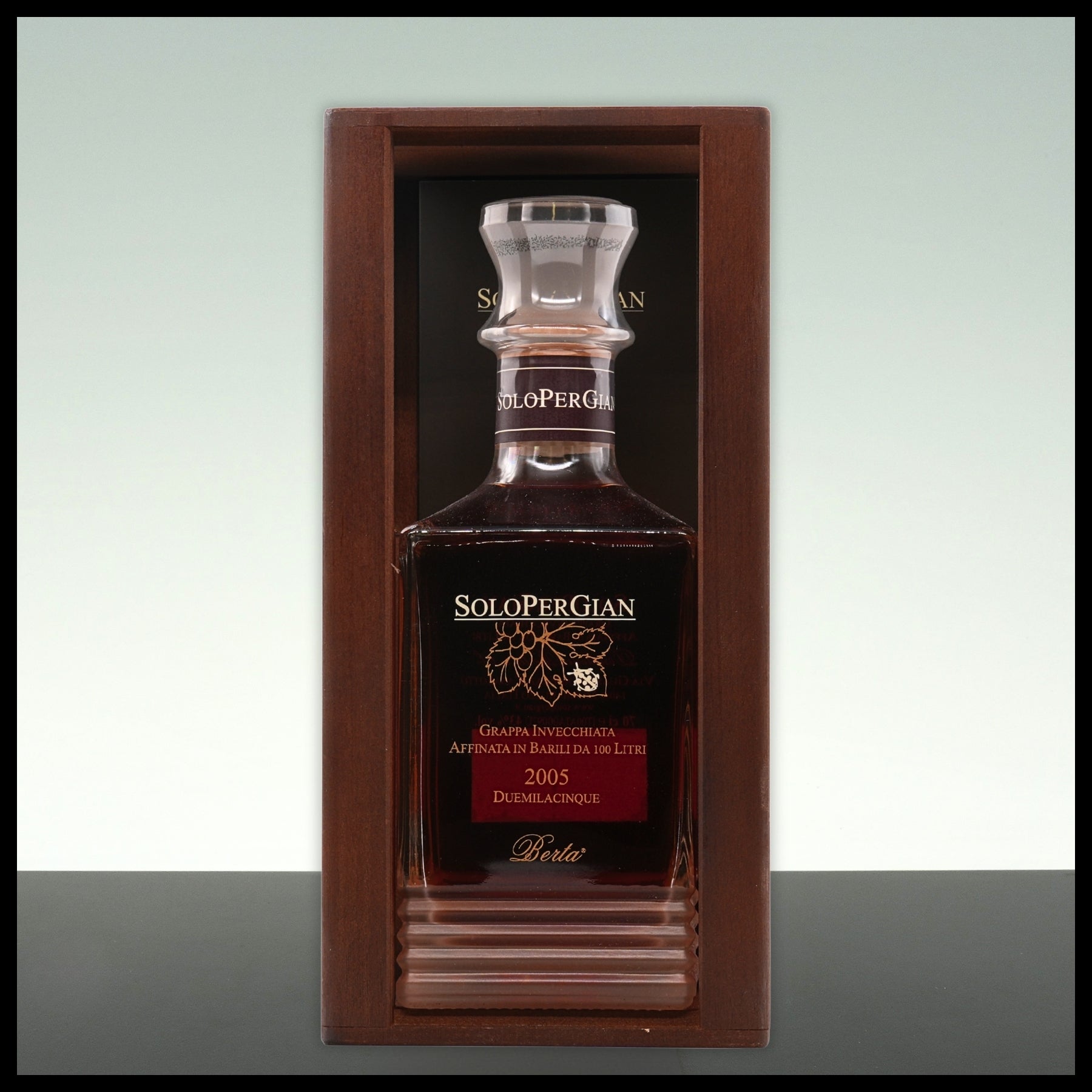 Berta Grappa Solo per Gian 0,7L - 43% Vol.