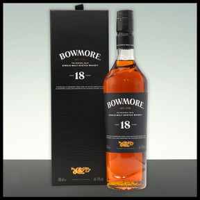 Bowmore 18 YO Islay Single Malt Whisky 0,7L - 43% Vol. - Trinklusiv