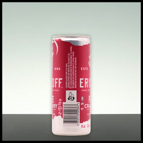 Eristoff FIRE Cranberry 0,25L - 4% Vol. - Trinklusiv
