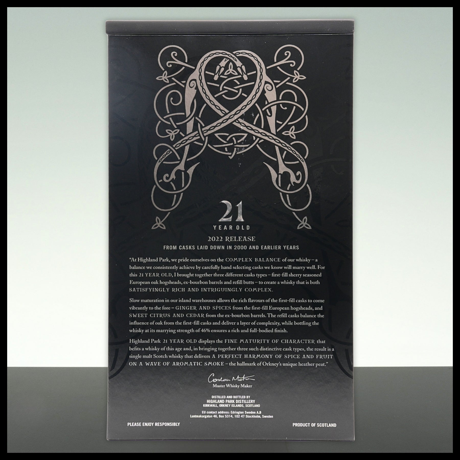 Highland Park 21 YO 2022 Release Single Malt Whisky 0,7L - 46% Vol.
