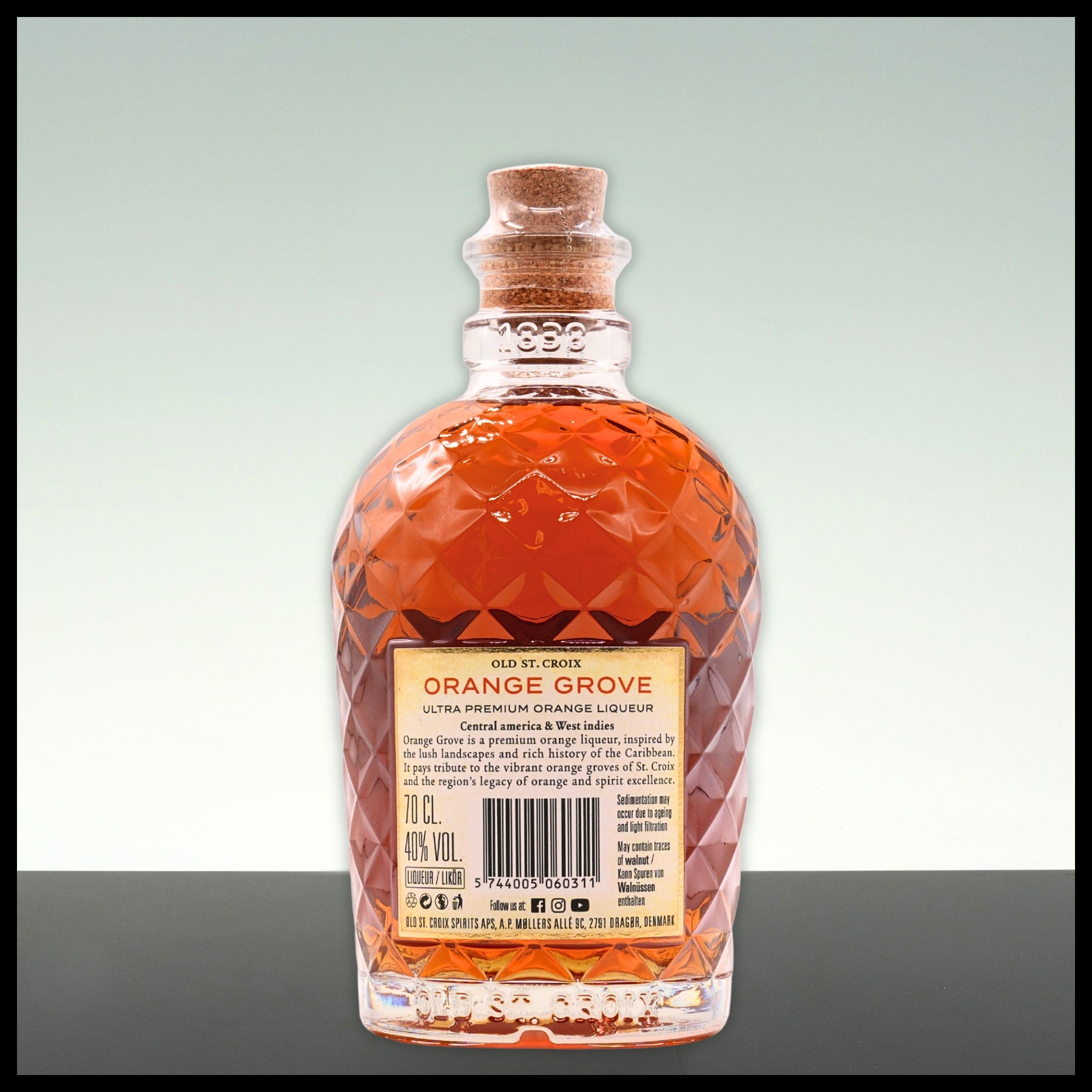Old St. Croix ELIXIR Orange Grove Liqueur 0,7L - 40% Vol.