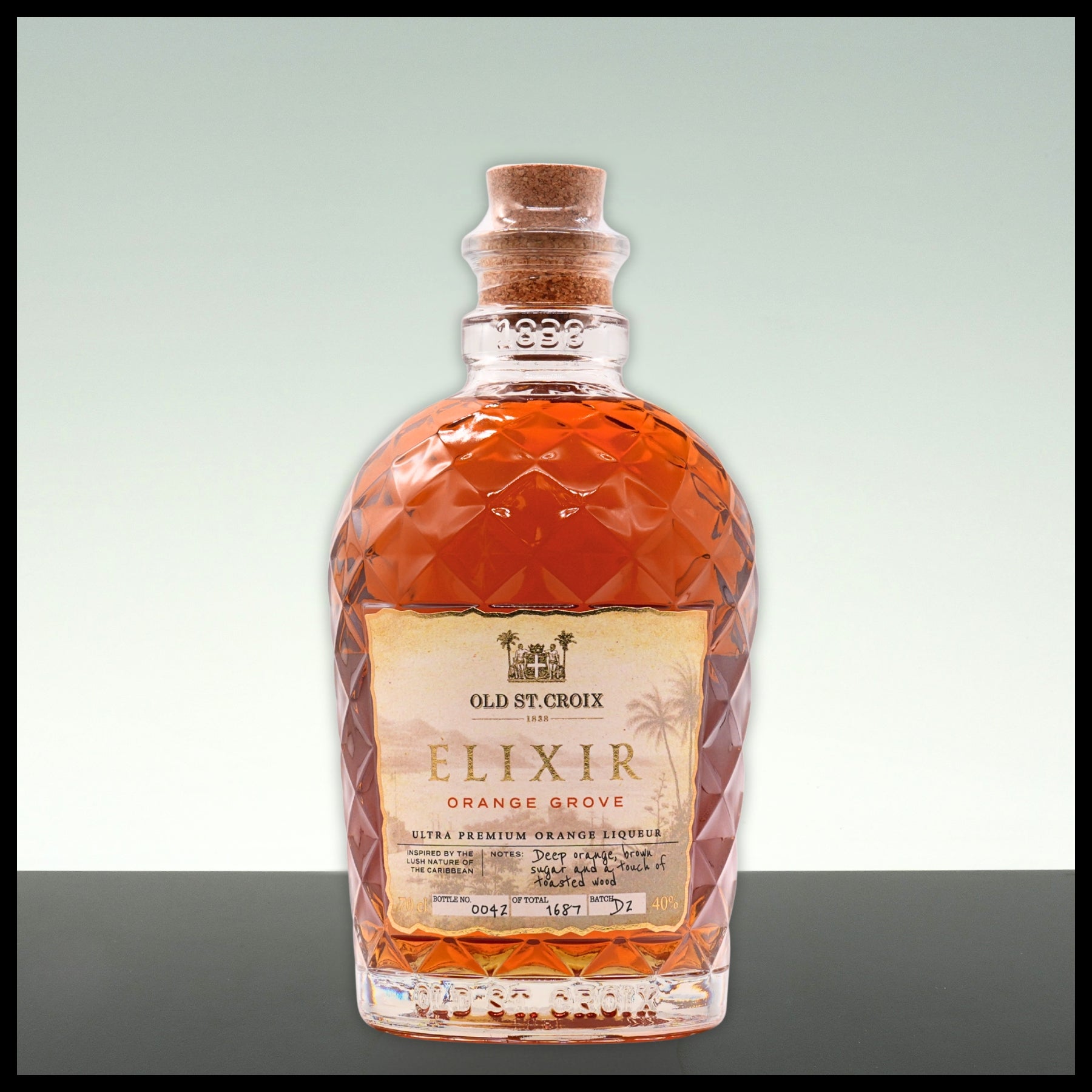 Old St. Croix ELIXIR Orange Grove Liqueur 0,7L - 40% Vol.