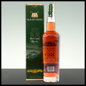 Old St. Croix XO Reserve Port Cask Finish 0,7L - 42% Vol. - Trinklusiv