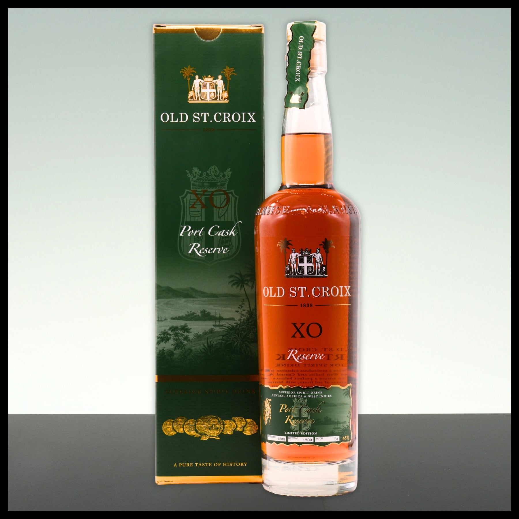 Old St. Croix XO Reserve Port Cask Finish 0,7L - 42% Vol. - Trinklusiv