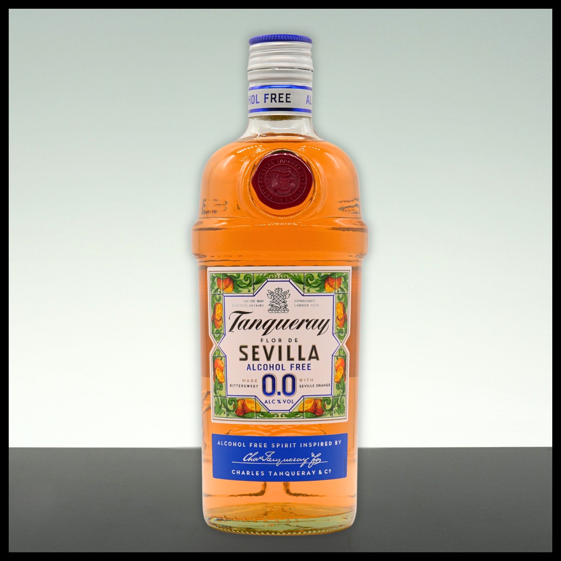 Tanqueray 0.0 Flor de Sevilla Alkoholfrei 0,7L - Trinklusiv