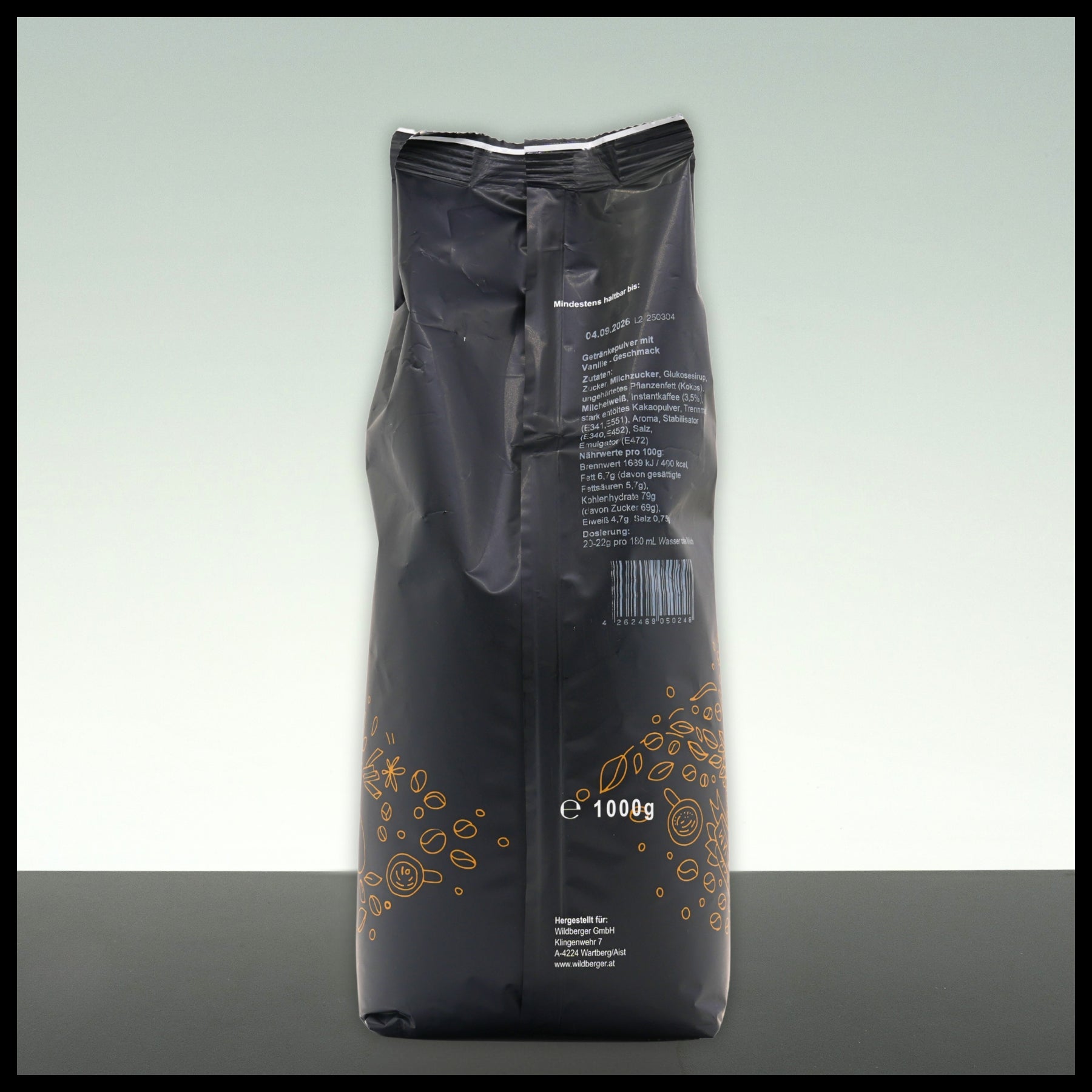 Wild Thing Mocca Vanille Kaffeepulver 1 kg - Trinklusiv